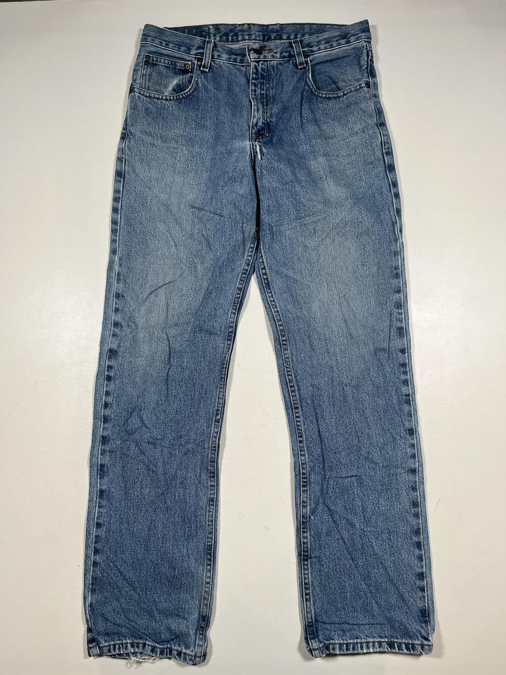 Arizona Jean Company Jeans Mens 32x32 Blue Medium Wash Denim Regular Straight